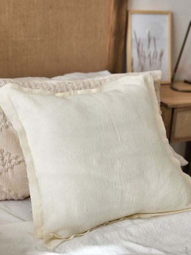 [AA863] FUNDA DE ALMOHADON GASA 50X50- NATURAL - eCommerce 2