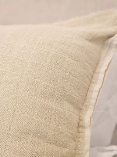 [AB360] FUNDA DE ALMOHADON GASA 50X70- ARENA - eCommerce 3