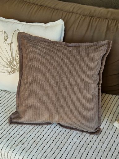 [AAF199] FUNDA DE ALMOHADON PANA RAYADA 50X50 - VISON - eCommerce 4