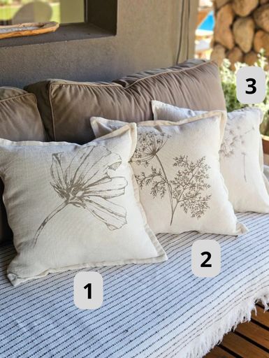 [AAF174.2] FUNDA DE ALMOHADON PANAMINA ESTAMPA BOTANICA 50X50 CM 003 - eCommerce 4