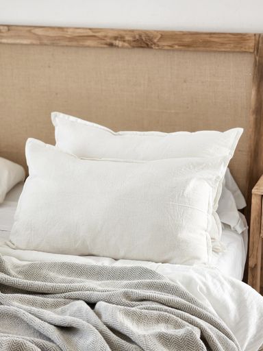 [AAE859] FUNDA DE ALMOHADON TUSSOR OFF WHITE 50X70 - eCommerce 3