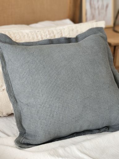 [AR866] FUNDA WAFFLE 50X50 - GRIS ELEFANTE 50X50 - eCommerce 2