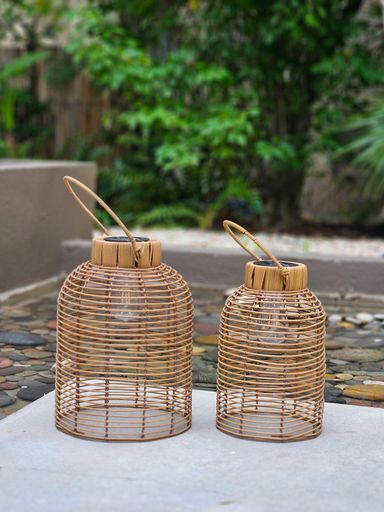 [AAH517] Fanal solar rattan Praga Natural Small - eCommerce 3