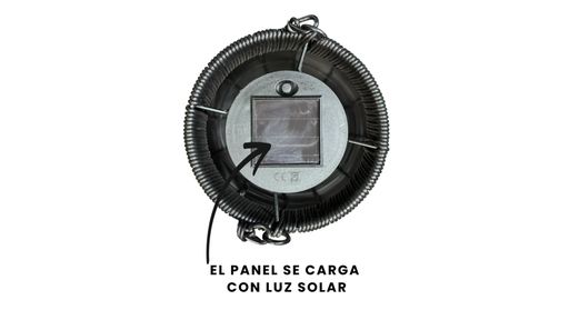 [AAH515] Fanal solar rattan Praga Negro Small - eCommerce 7