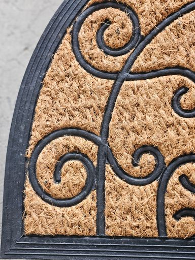 [AAH284] Felpudo Semicirculo con Rayos Decorativos - eCommerce 3