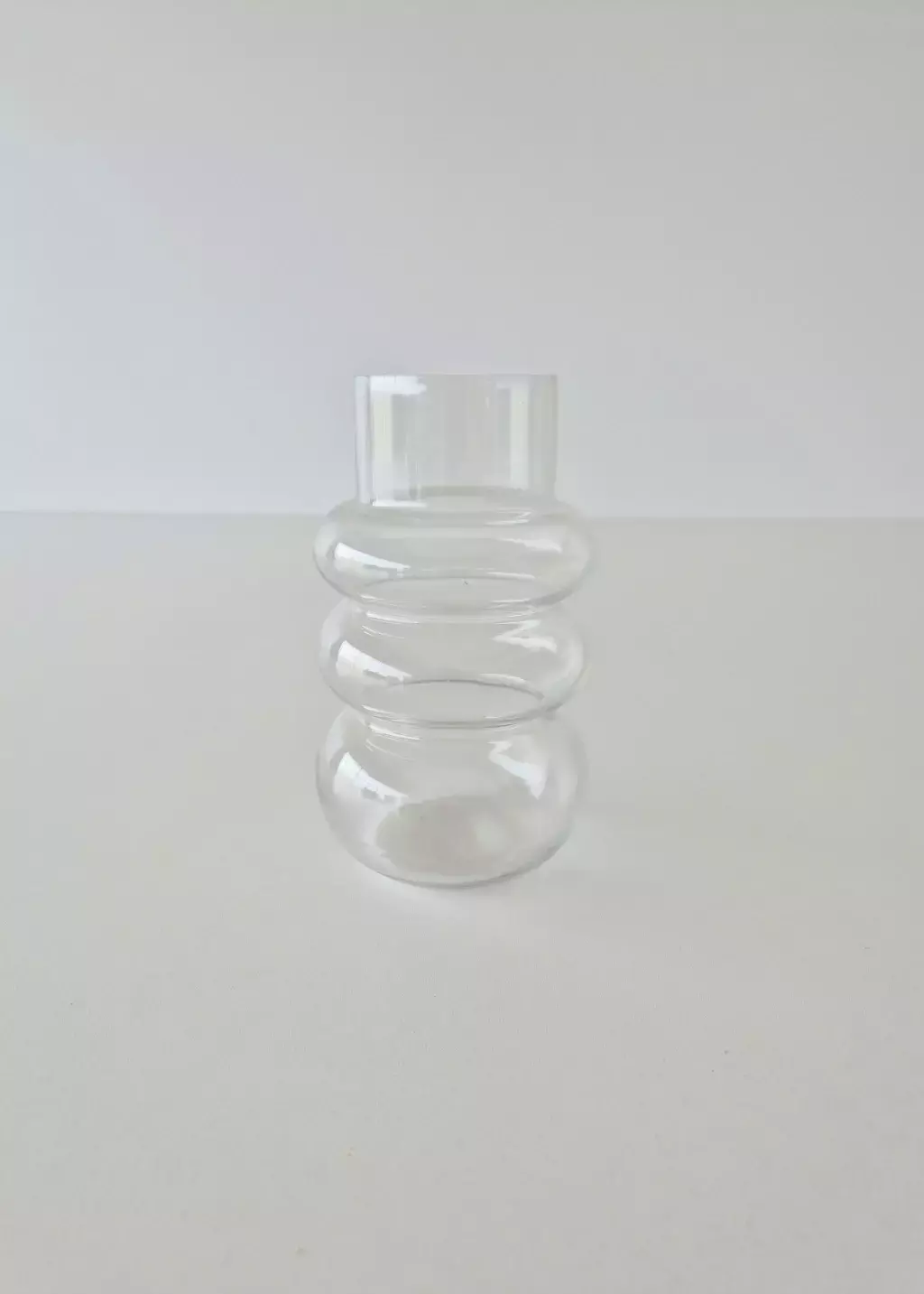 [AAH137] Florero Verona Transparente Chico 15cm - eCommerce 3