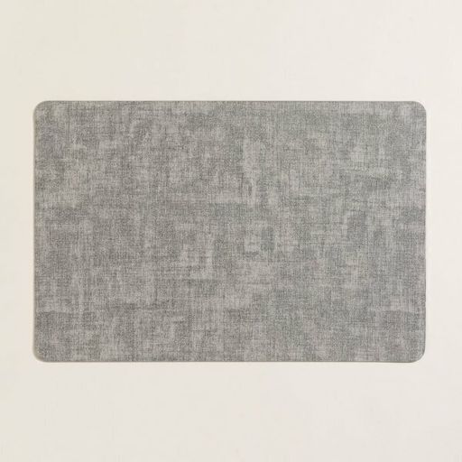 [AAF107] INDIVIDUAL RECTANGULAR SIMIL CUERO GRIS CLARO 45X30 CM - eCommerce 3