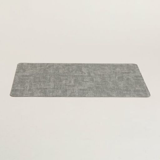 [AAF107] INDIVIDUAL RECTANGULAR SIMIL CUERO GRIS CLARO 45X30 CM - eCommerce 4