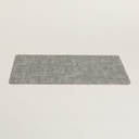 [AAF107] INDIVIDUAL RECTANGULAR SIMIL CUERO GRIS CLARO 45X30 CM - eCommerce 4