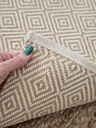 [AAD743] ALFOMBRA MILAN BLANCO Y CAMEL 120X180CM - eCommerce 4