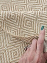[AAD743] ALFOMBRA MILAN BLANCO Y CAMEL 120X180CM - eCommerce 5