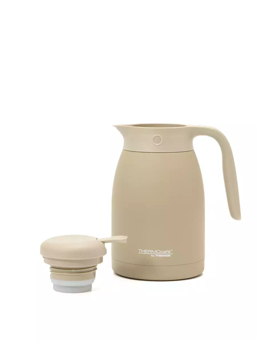 [AAF736] JARRA TERMICA TAPA CON PALANCA BEIGE 1500ML - eCommerce 5