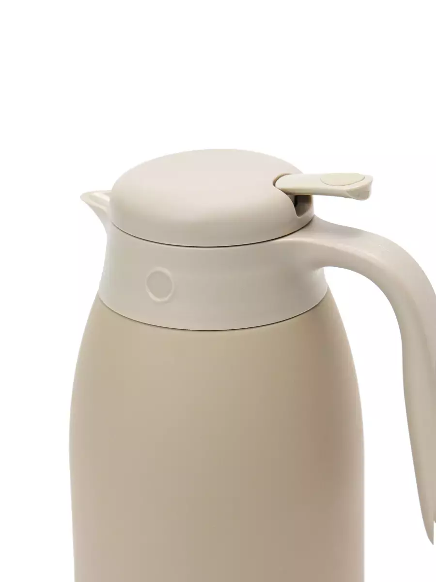 [AAF736] JARRA TERMICA TAPA CON PALANCA BEIGE 1500ML - eCommerce 6