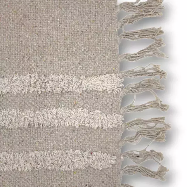 [AAG118] ALFOMBRA NATURAL CON PELO LARGO EN ARCO 120X180 CM - eCommerce 6