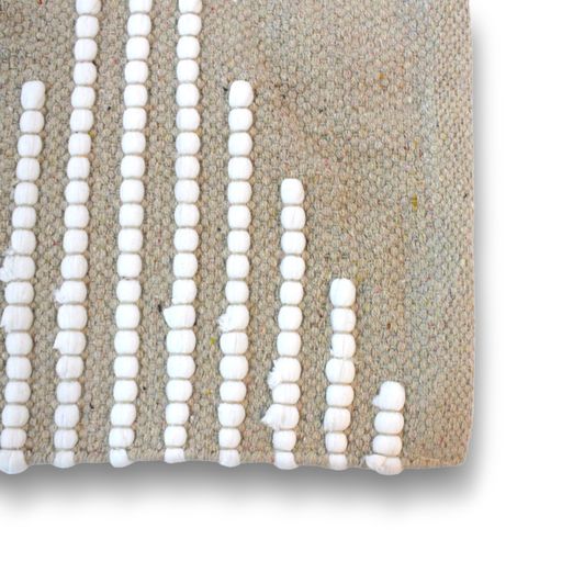 [AAG106] ALFOMBRA NATURAL CON TRAMADO BLANCO 50X80 - eCommerce 4