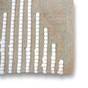 [AAG106] ALFOMBRA NATURAL CON TRAMADO BLANCO 50X80 - eCommerce 4