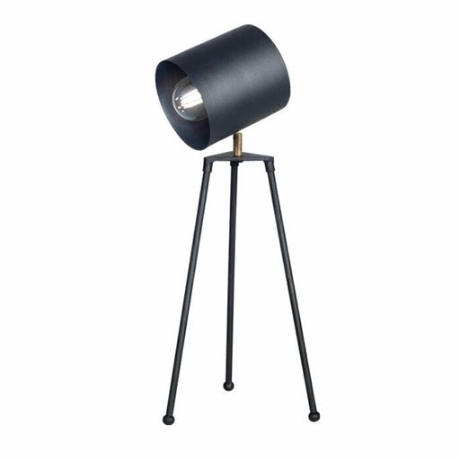 [AAE992.1] LAMPARA TRIPODE DE ESCRITORIO 55 CM NEGRO MATE - eCommerce 3