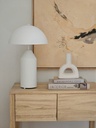 [AAE979.0] Lampara bala con media esfera BLANCO MATE - eCommerce 3