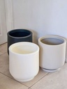 [AAE161.1] MACETA MISIONERA CON PLATO 50CM BLANCO - eCommerce 2