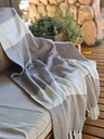 [AAG098] MANTA NATURAL Y GUARDA EN V GRIS 125X150 CM - eCommerce 3