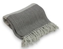 [AAG098] MANTA NATURAL Y GUARDA EN V GRIS 125X150 CM - eCommerce 4