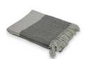 [AAG098] MANTA NATURAL Y GUARDA EN V GRIS 125X150 CM - eCommerce 5