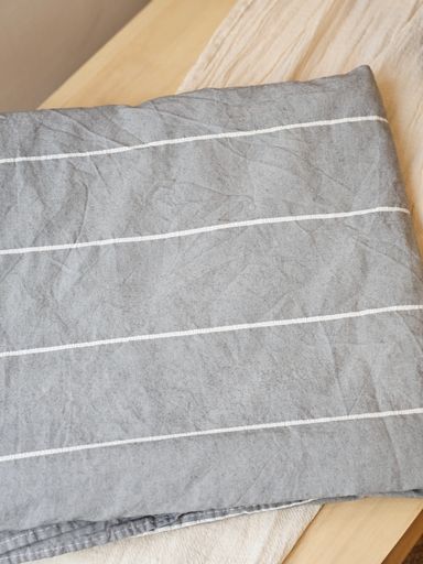[AAC047.0] MANTEL GRIS ELEFANTE C/ RAYA BLANCA 200X150 - eCommerce 3