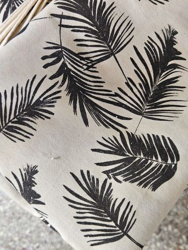 [AAF950] MANTEL HOJAS NEGRAS 200X150 - eCommerce 3