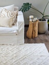 [AAF036] ALFOMBRA PELO CORTO NATURAL TRAMADO DIAGONALES 140X200 CM - eCommerce 4