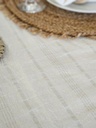 [AAA759.0] MANTEL OFF WHITE MIL RAYAS GRIS PERLA 300X150 - eCommerce 5
