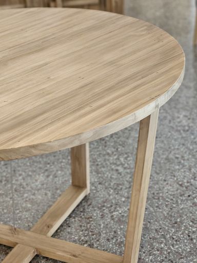 [AAB556.0] MESA DE COMEDOR 100 CM ALAMO REDONDA - eCommerce 4