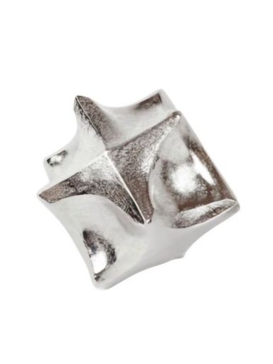 [AAD487.1] ADORNO COUNTRY ALUMINIO 10CM PLATEADO - eCommerce 2
