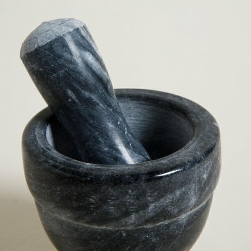 [AAD134] MORTERO COPA ANDHRA DE MARMOL NEGRO - eCommerce 3