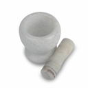 [AAC856] MORTERO DE MARMOL BLANCO - eCommerce 4