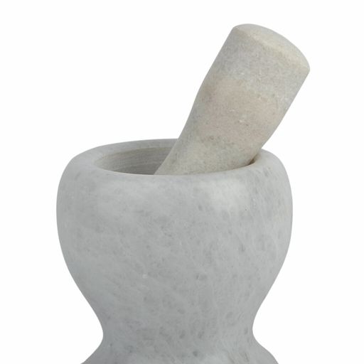 [AAC856] MORTERO DE MARMOL BLANCO - eCommerce 5