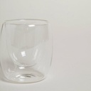 [AAF714] MUG BOROSILICATO DOBLE VIDRIO SIN ASA 100 ML - eCommerce 4