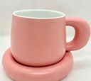 [AAF927] MUG CON PLATO PINK - eCommerce 3