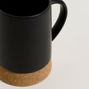 [AAC543.0] MUG CONICO NEGRO BASE CORCHO - eCommerce 5