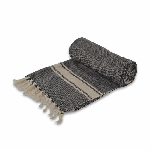 [AAD372] Manta Algodon Gris Con Guarda Natural - eCommerce 3