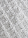 [AAG225] Manta cuadrille blanca con flecos 130 x 190 cm - eCommerce 3