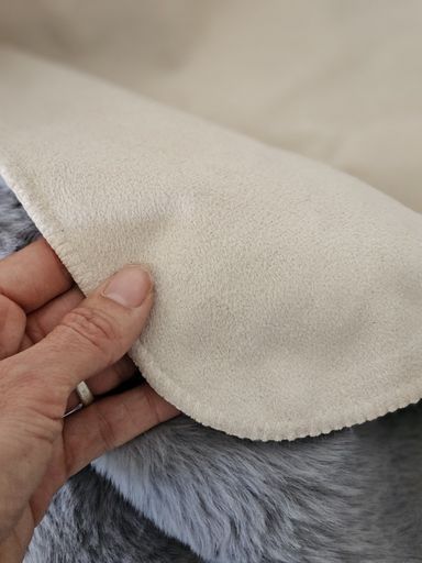 [AAG395.BLANCO] ALFOMBRA PELUCHITO CON RELIEVE 60X90 CM BLANCO - eCommerce 9
