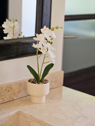 [AAH547] Orquidea Blanca con Maceta 39 cm - eCommerce 4