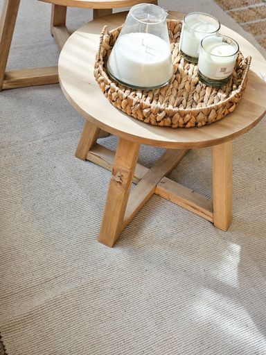 [AAE683] ALFOMBRA TRAMADO ROMBOS BEIGE 120X180 CM - eCommerce 2
