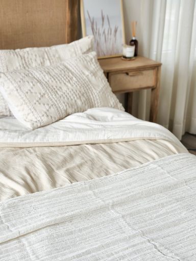 [AAA096.0] PIE DE CAMA GASA - OFF WHITE 2.70 - eCommerce 3
