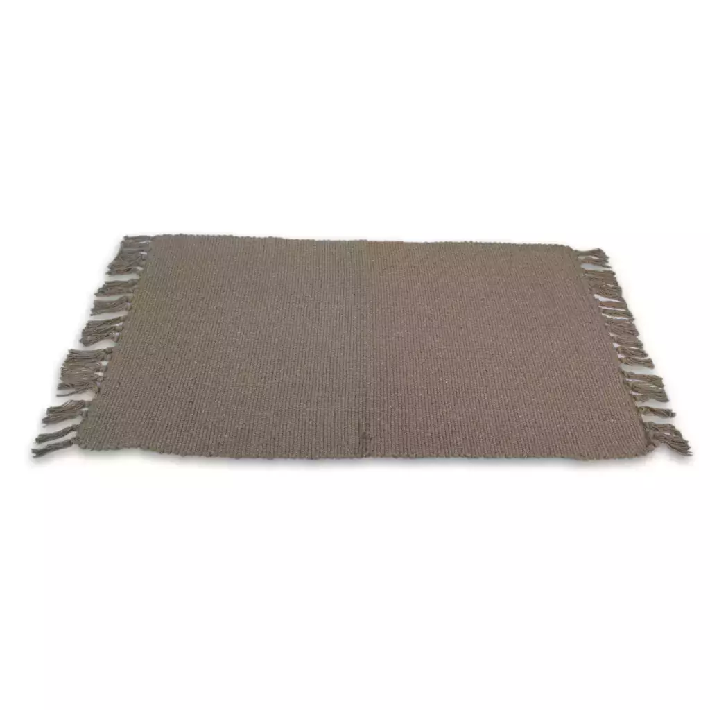 [AAE682] ALFOMBRA TRAMADO ROMBOS BEIGE 70X140 CM - eCommerce 3