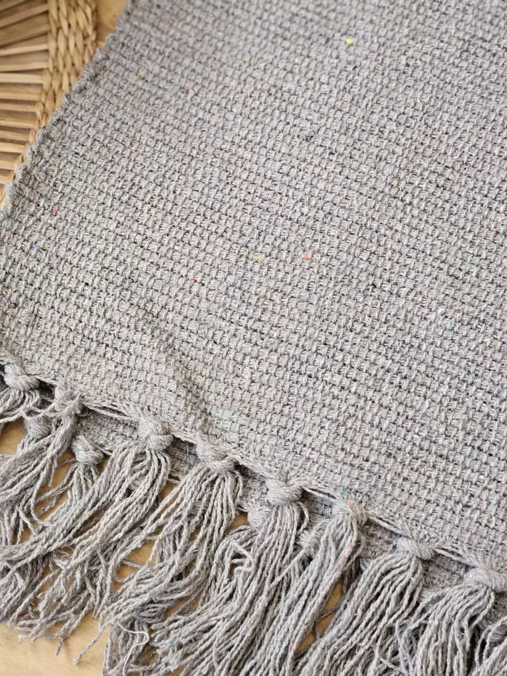 [AAE684] ALFOMBRA TRAMADO ROMBOS GRIS 50X80 CM - eCommerce 3