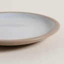 [AAE888] PLATO DE POSTRE TAI BLANCO Y BEIGE 20 CM - eCommerce 4