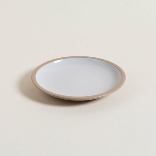 [AAE888] PLATO DE POSTRE TAI BLANCO Y BEIGE 20 CM - eCommerce 5