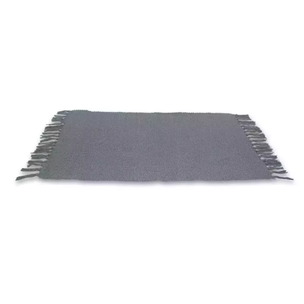 [AAE685] ALFOMBRA TRAMADO ROMBOS GRIS 70X140 CM - eCommerce 5