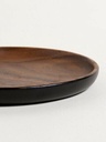 [AAE592] PLATO REDONDO ACACIA MANILA BLACK 20 CM - eCommerce 5